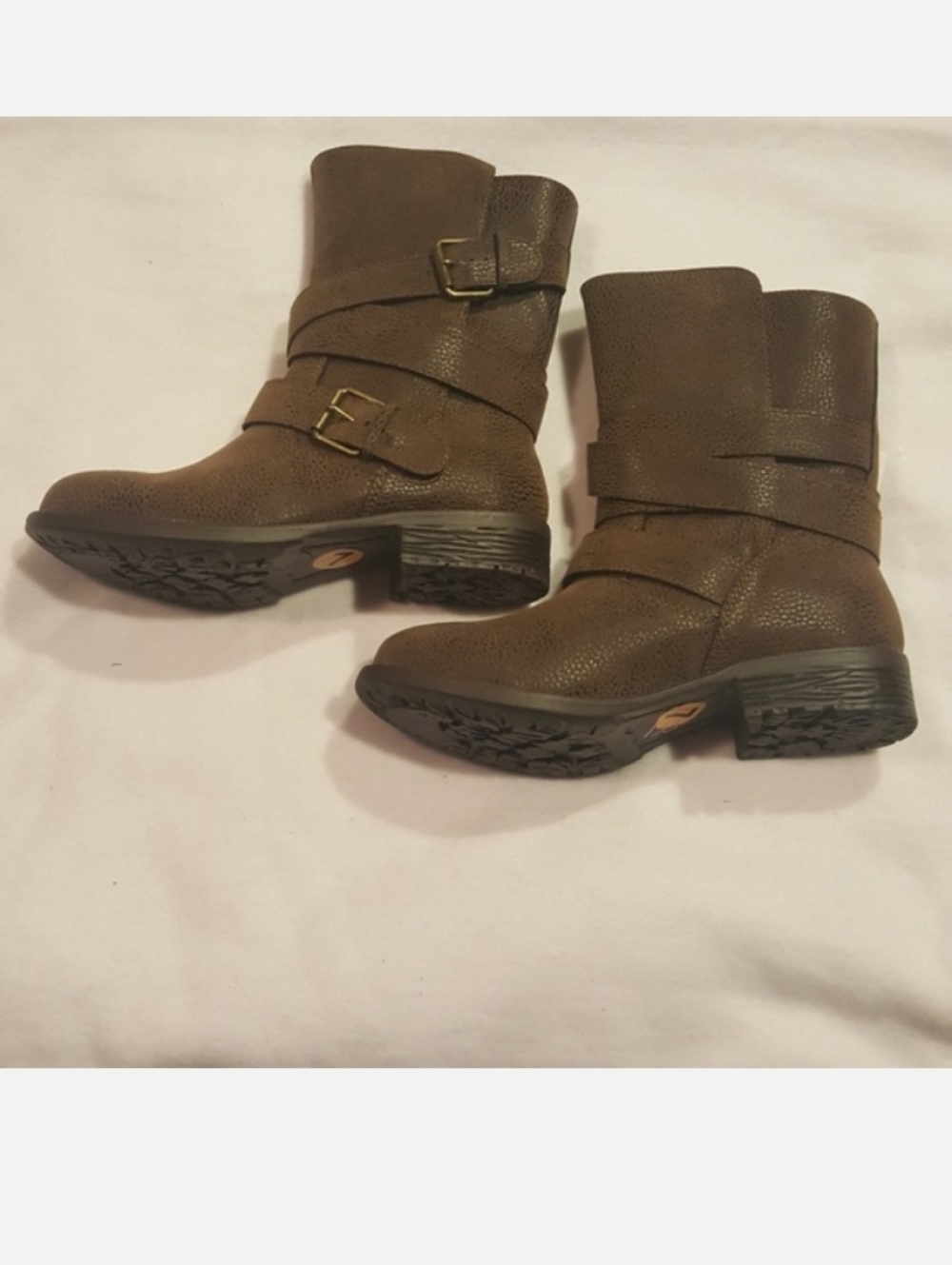 NWOT Rampage Womens Round Toe Boots Sz 7